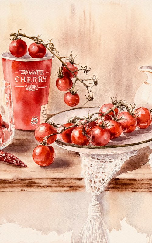 Cherry kiss, chili bite by Natalia Butenko
