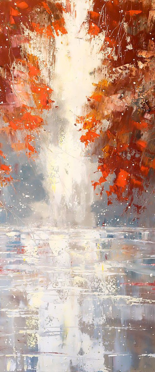 'Blossoming Trees' by Ewa Czarniecka