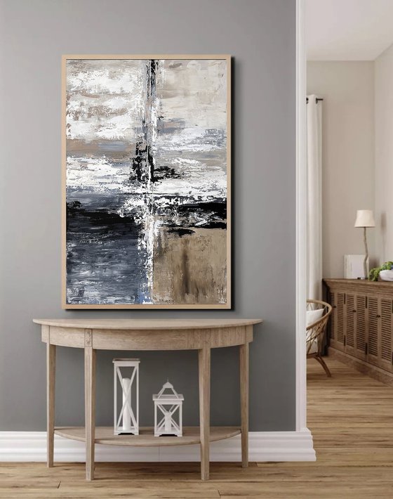 Silence neutral beige grey