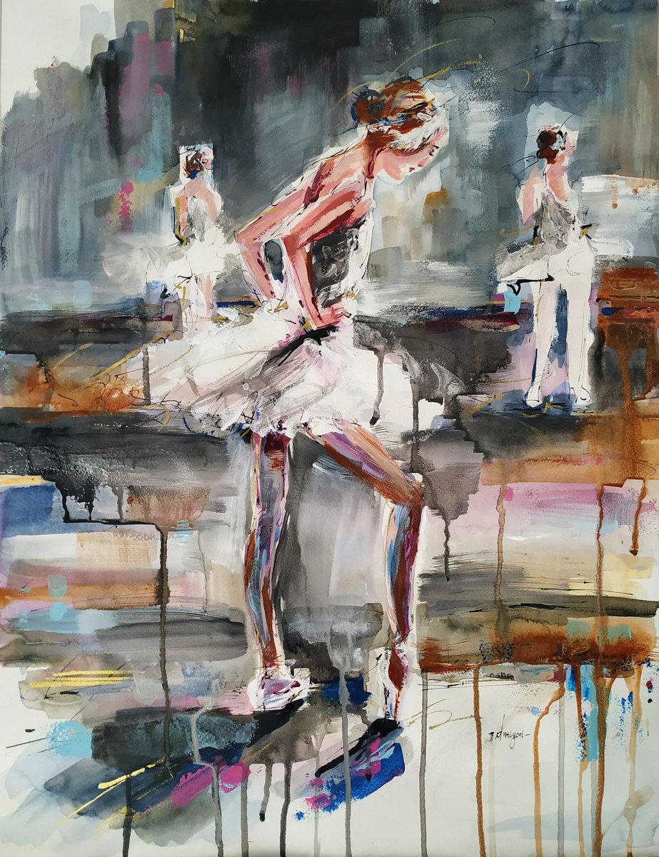 Ballet Scene by Antigoni Tziora