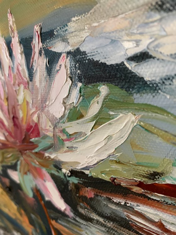 Echoes of Water Lilies.