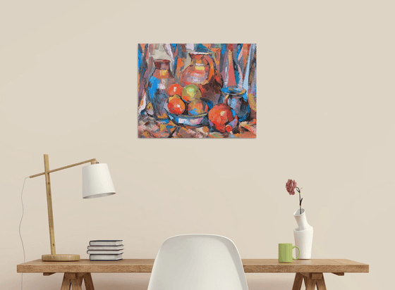 Still Life in Vibrant Tones