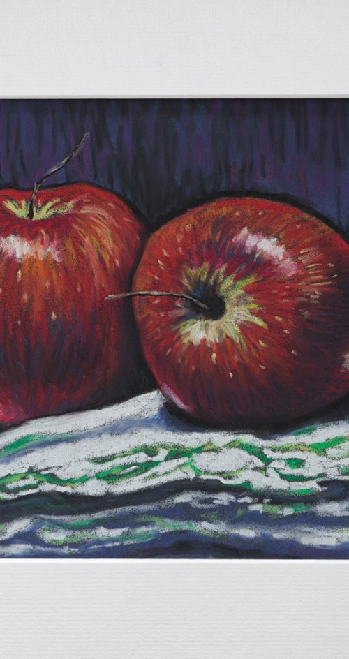 Two Red Apples by Ruth Archer