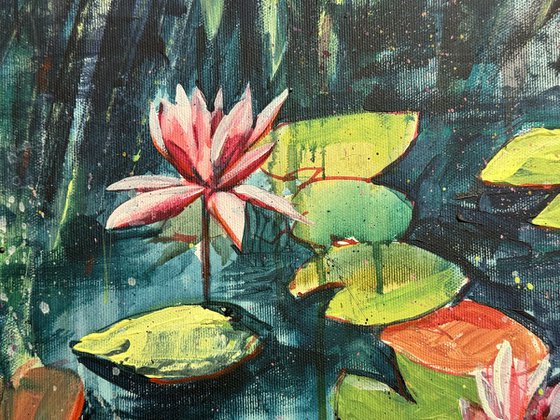 Lotus pond