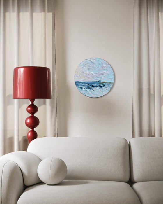 Coogee Vibe Round Texture landscape 50x50