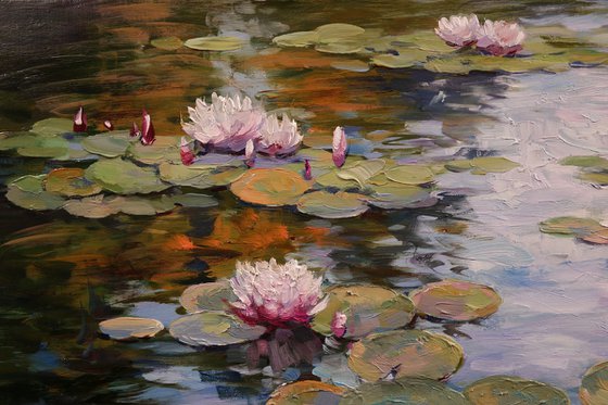 "Pink Lilies"