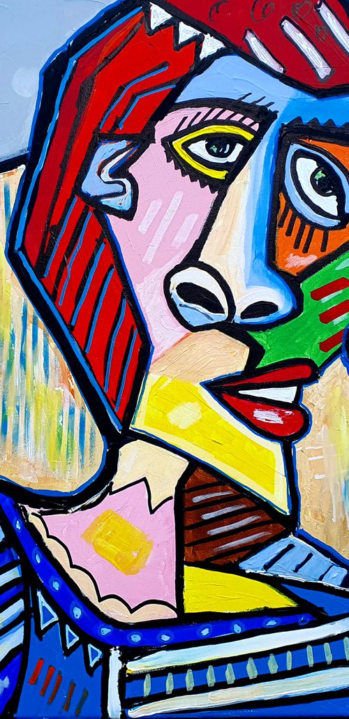 Picasso figure, Thinker by Jovan Srijemac