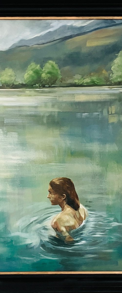 Skinny dip by Peter Campbell Saunders