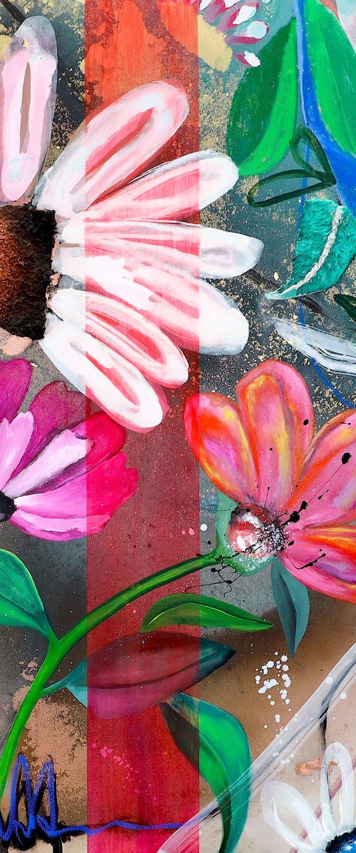 Hope grows here by Poovi Art