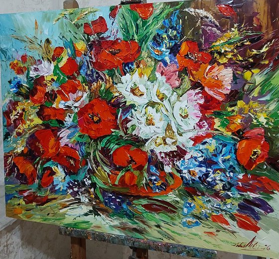 Garden in Full Bloom