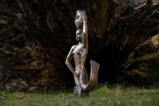 Oregon Mermaid Bronze Resin