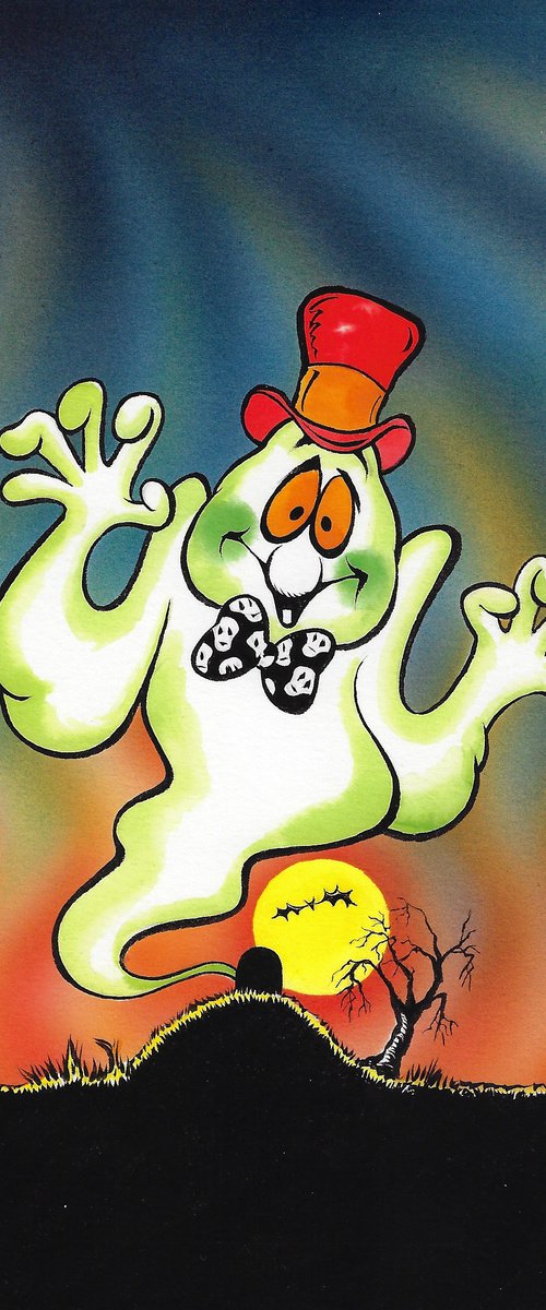 Ghost Halloween by Ben De Soto