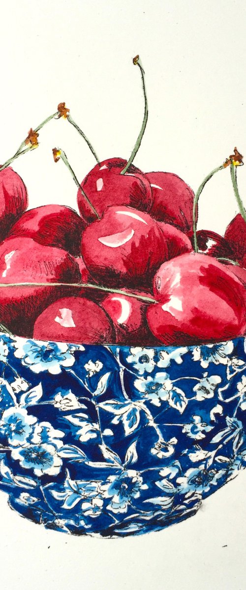 Cherries by Diane McLellan