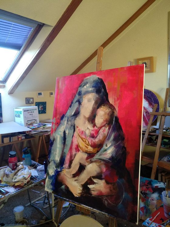 Madonna and child 2