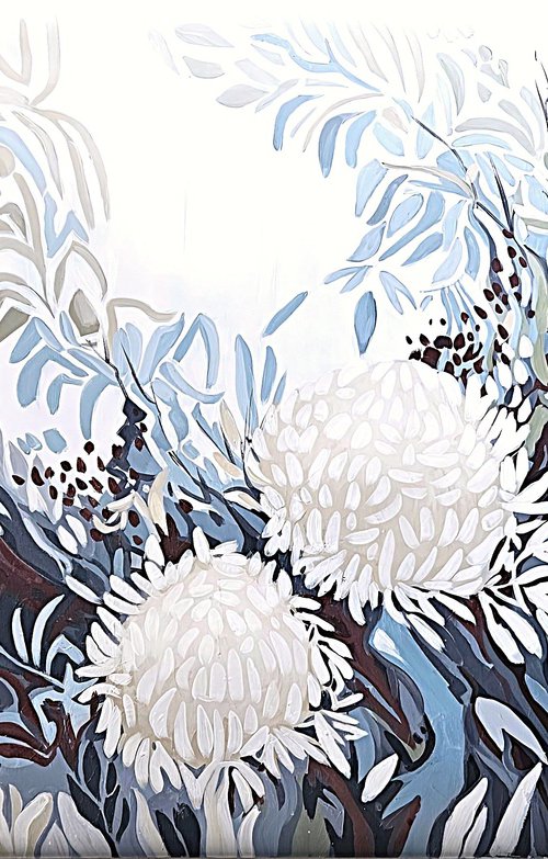 Peonies after rain by V+V Kniazievi