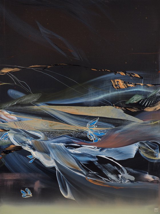 Synaptic Bloom Diptych