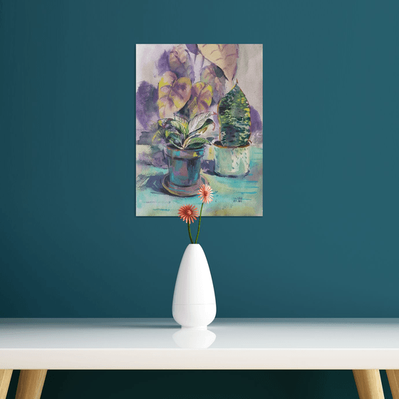 Turquoise Still Life
