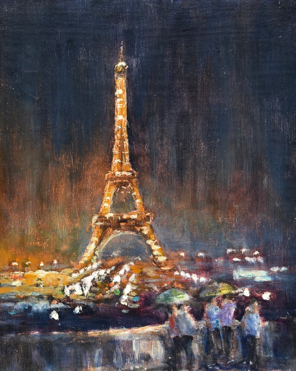 Paris light show by David Mather