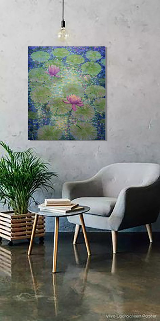 Garden of Light and Water Lilies.