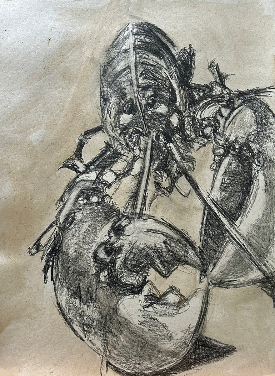 Lobster Sketch by Michelle Parsons