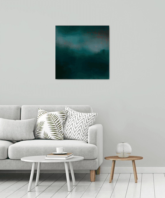 Through the water 70x70 cm
