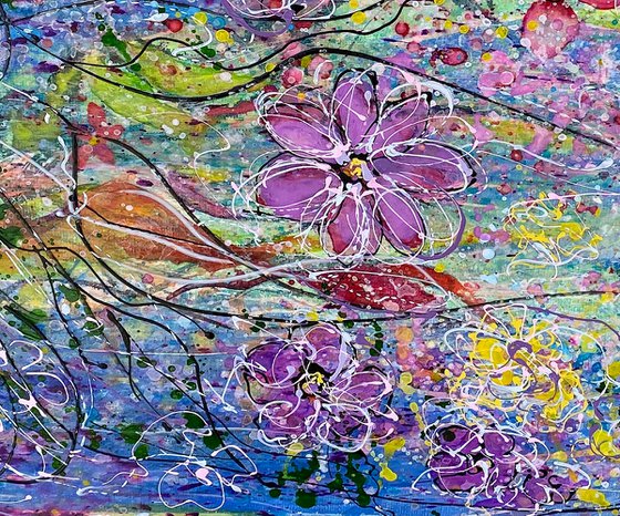 Wildflowers 11" x 17" x 0.5"