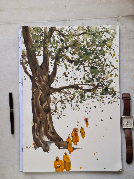 Bodhi tree, religious path