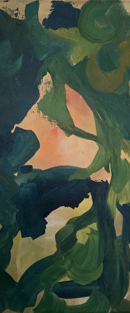 Leafy Neighborhood by Rebecca Hodel