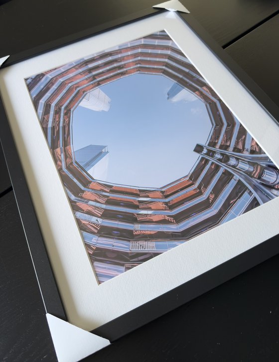 EYES TO THE SKY IN NEW YORK (black frame)