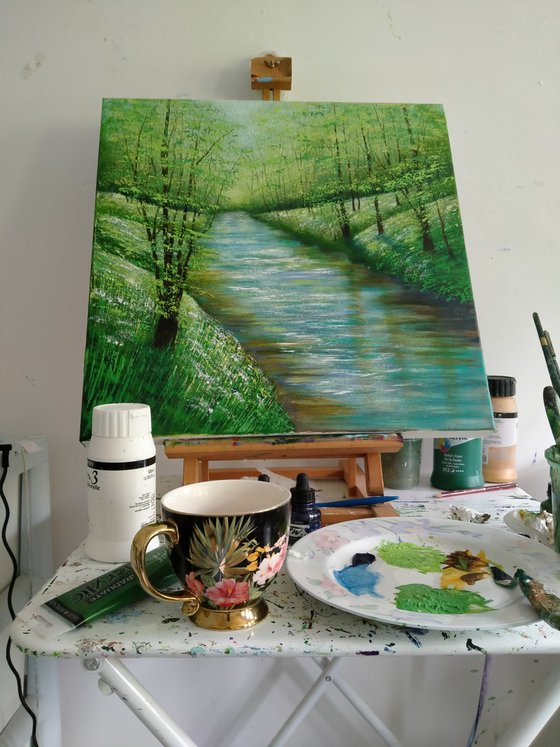 River Reflections and Light
