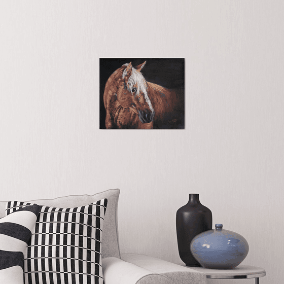 Horse... Portrait II /  ORIGINAL PAINTING