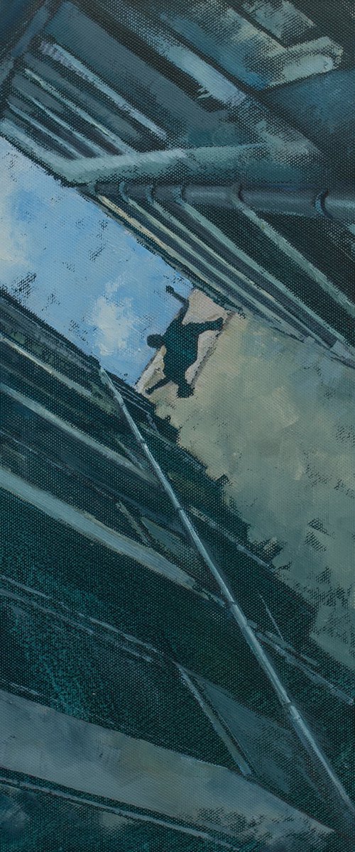 Dangerous parkour by Olha Laptieva