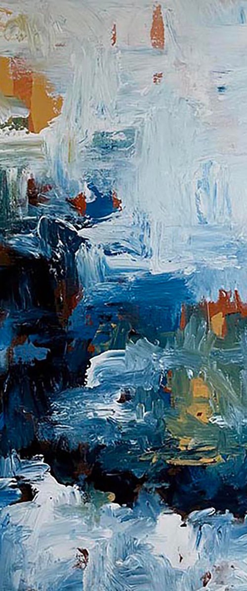 Whispering Waters I by Omar Obaid