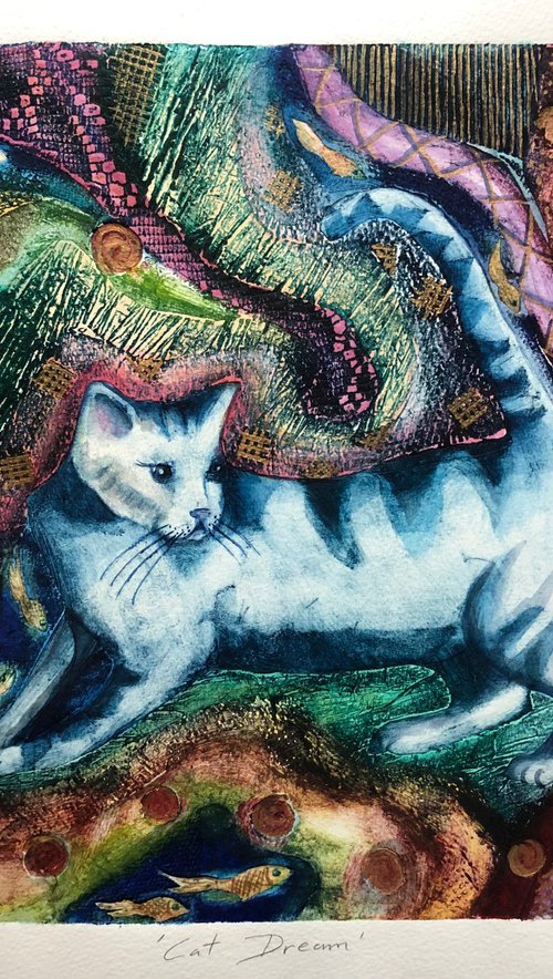 Cat Dream by Marian Carter