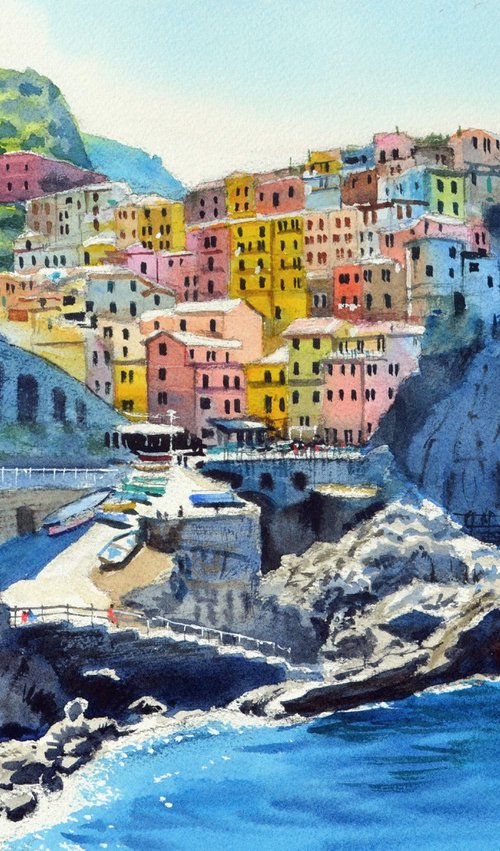 Colors of Cinque Terre by Ramesh Jhawar