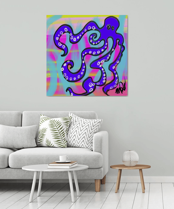 Blue Octopus