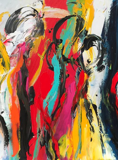 Colorful people by Tiny de Bruin