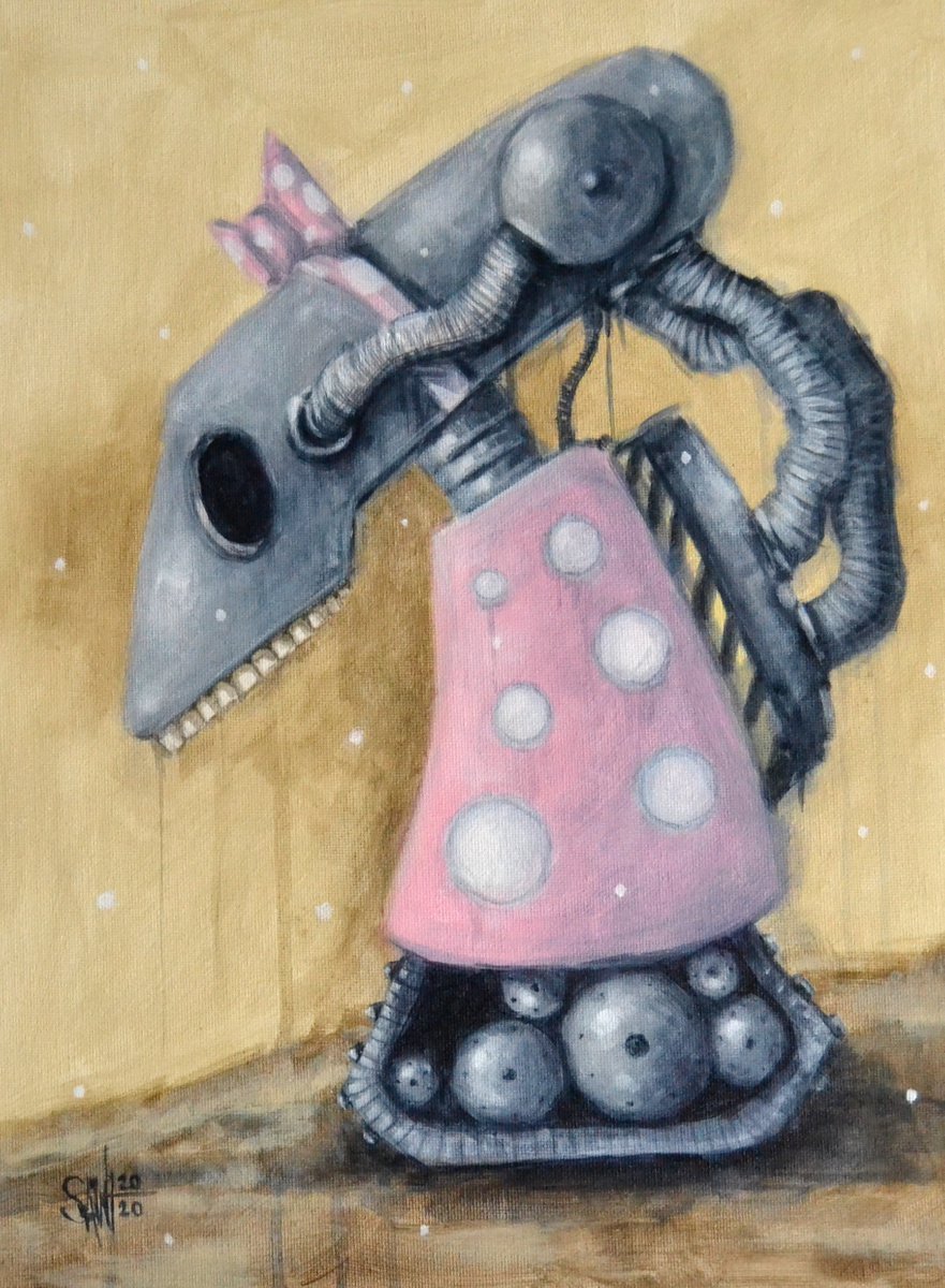 Robot in a dress by Ruslan Aksenov (Axenov)