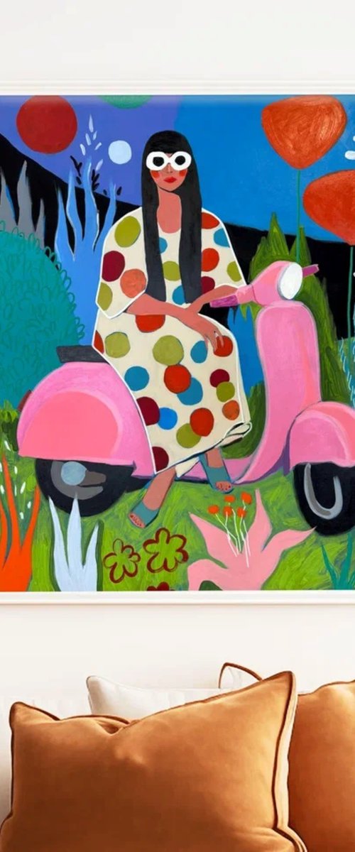 Dream Ride Under Red Suns by Sasha Robinson