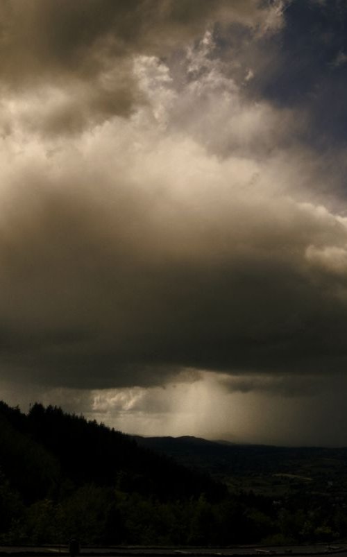 Storm clouds, Rostrevor - fine art landscape photograph of Ireland by Stephen Bradley