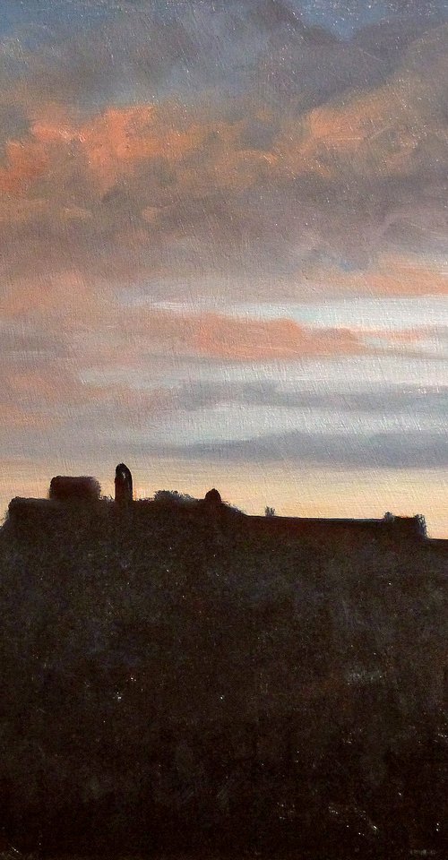 Sunset Sisteron Citadel by Pascal Giroud