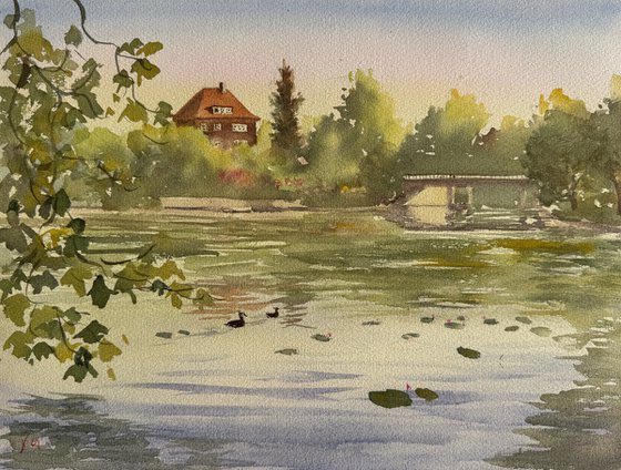 Morning at Alster