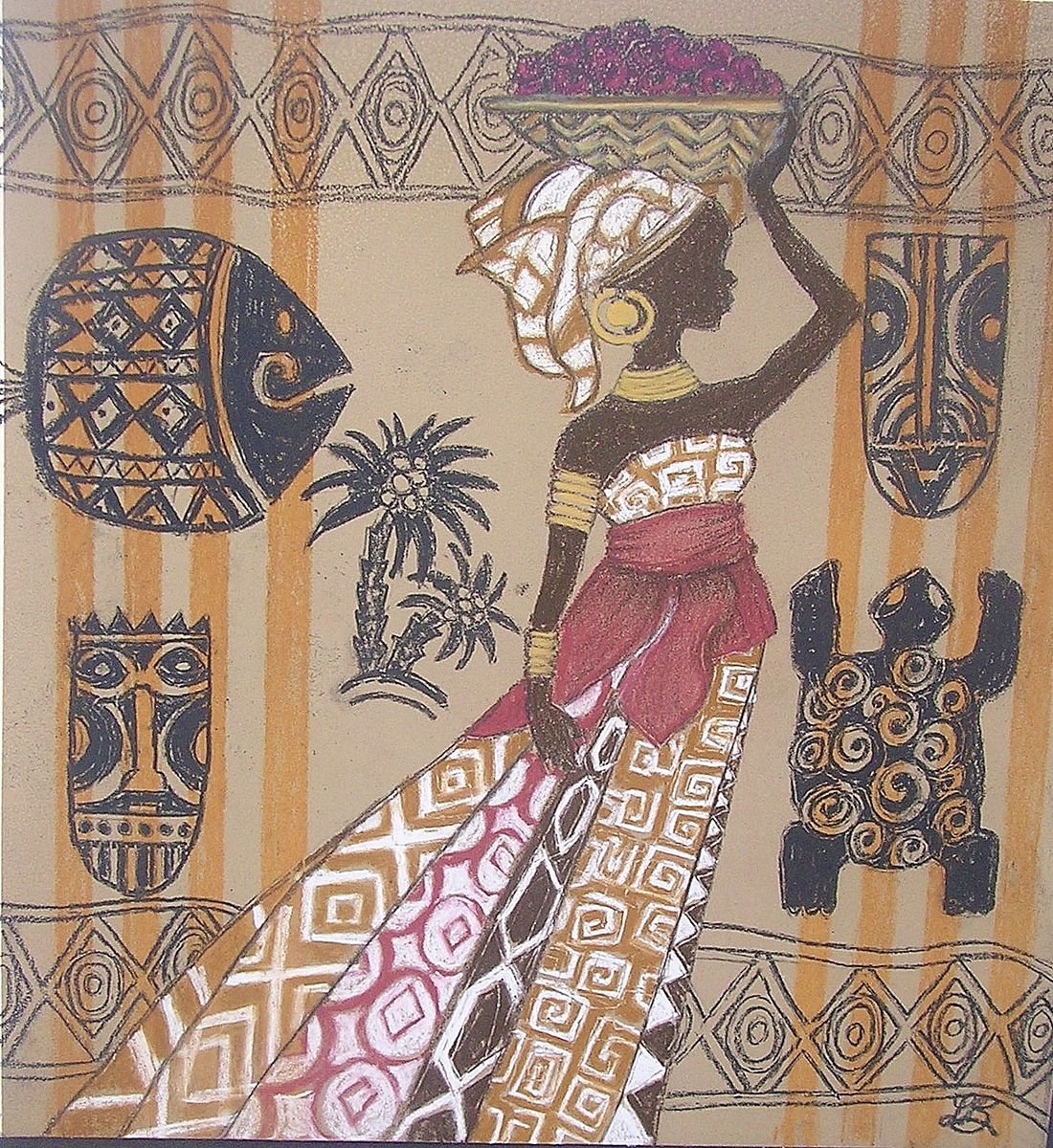 African Woman by Linda Burnett