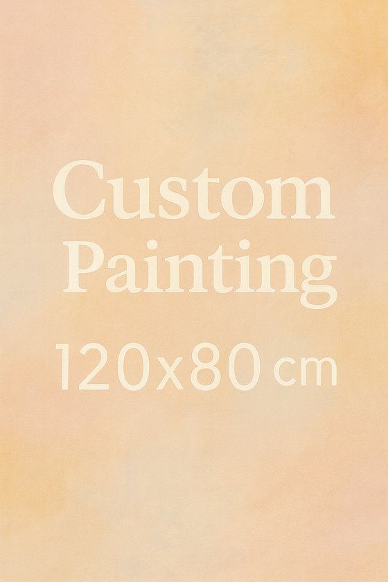 Custom painting 120x80cm