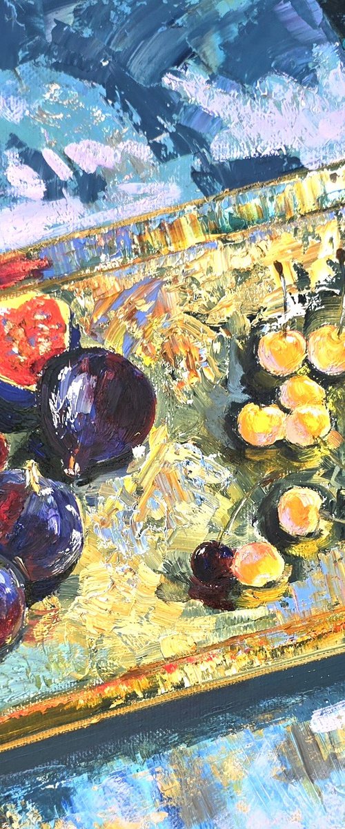 Figs, Cherries and Light by Gulshaba Abbasova