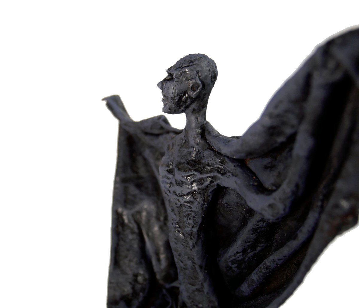 Expressive Portrait Sculpture By Lionel Le Jeune, 8 X 10", The Awakening, Original Artwork