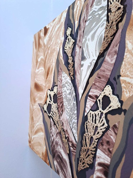 Set of 3 «Calm Tropics»