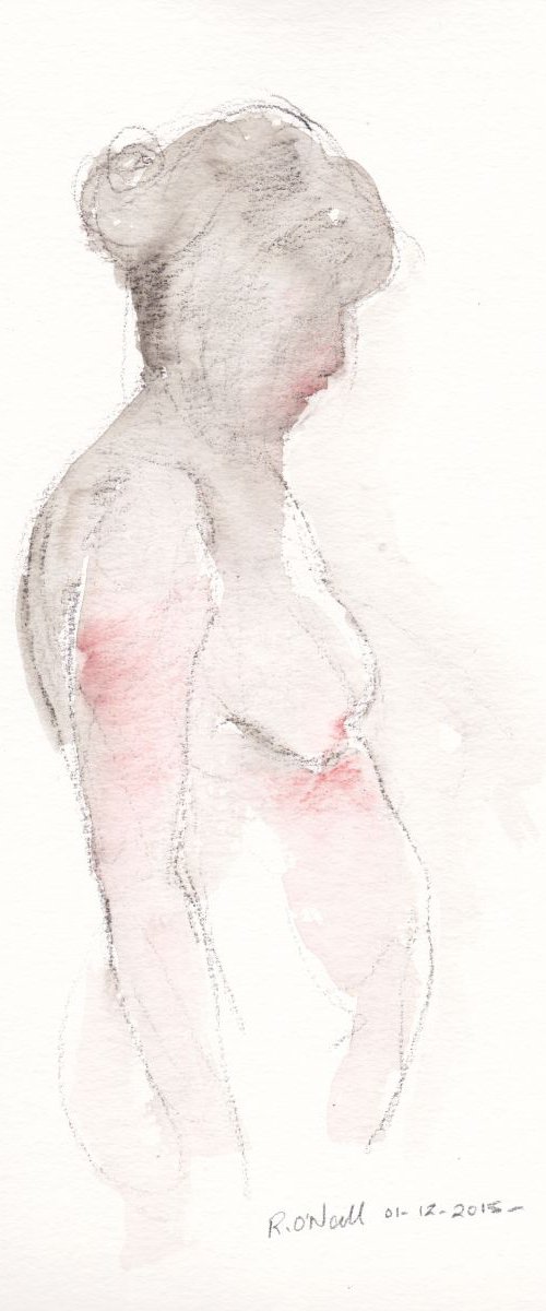 standing female nude by Rory O’Neill