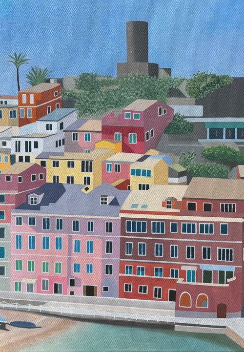 Colours Of Vernazza by Jill Ann Harper