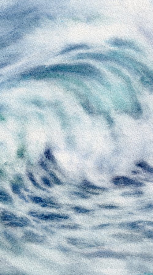 Whispering Wave by Kateryna Nazarenko